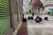 ببینید| تجدید میثاق مدیرکل و کارکنان اداره کل راهداری و حمل‌ونقل جاده‌ای استان البرز با آرمان‌های حضرت امام خمینی (ره)