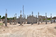 پیشرفت فیزیکی احداث هنرستان شریعت پناهی سمنان از محل اعتبار شرکت بازآفرینی شهری