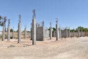 پیشرفت فیزیکی احداث هنرستان شریعت پناهی سمنان از محل اعتبار شرکت بازآفرینی شهری