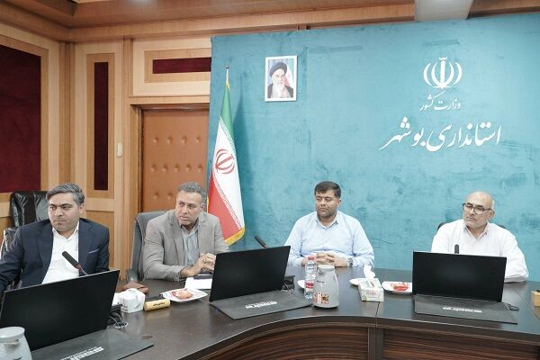 جلسه کارگروه امور زیربنایی استان بوشهر