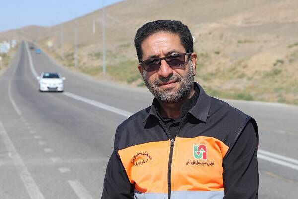 اصلاح ۱۲۰ کیلومتر افتادگی شانه راه در شهرستان اصلاندوز استان اردبیل