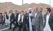 ببینید| آیین افتتاح پل بزرگ حرمک به عنوان سومین پروژه راه و شهرسازی سیستان و بلوچستان در دوران جنگ رمضان