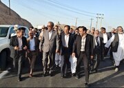 ببینید| آیین افتتاح پل بزرگ حرمک به عنوان سومین پروژه راه و شهرسازی سیستان و بلوچستان در دوران جنگ رمضان