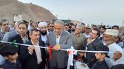 ببینید| آیین افتتاح پل بزرگ حرمک به عنوان سومین پروژه راه و شهرسازی سیستان و بلوچستان در دوران جنگ رمضان