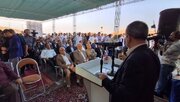 ببینید| آیین افتتاح پل بزرگ حرمک به عنوان سومین پروژه راه و شهرسازی سیستان و بلوچستان در دوران جنگ رمضان(2)