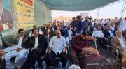 ببینید| آیین افتتاح پل بزرگ حرمک به عنوان سومین پروژه راه و شهرسازی سیستان و بلوچستان در دوران جنگ رمضان(2)