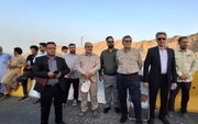 ببینید| آیین افتتاح پل بزرگ حرمک به عنوان سومین پروژه راه و شهرسازی سیستان و بلوچستان در دوران جنگ رمضان(2)