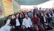 ببینید| آیین افتتاح پل بزرگ حرمک به عنوان سومین پروژه راه و شهرسازی سیستان و بلوچستان در دوران جنگ رمضان(2)