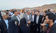 ببینید| آیین افتتاح پل بزرگ حرمک به عنوان سومین پروژه راه و شهرسازی سیستان و بلوچستان در دوران جنگ رمضان(2)