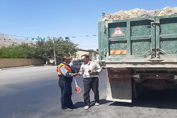 غربالگری ۷۵ ناوگان باری در استان یزد/شناسایی ۴۵ کامیون متخلف