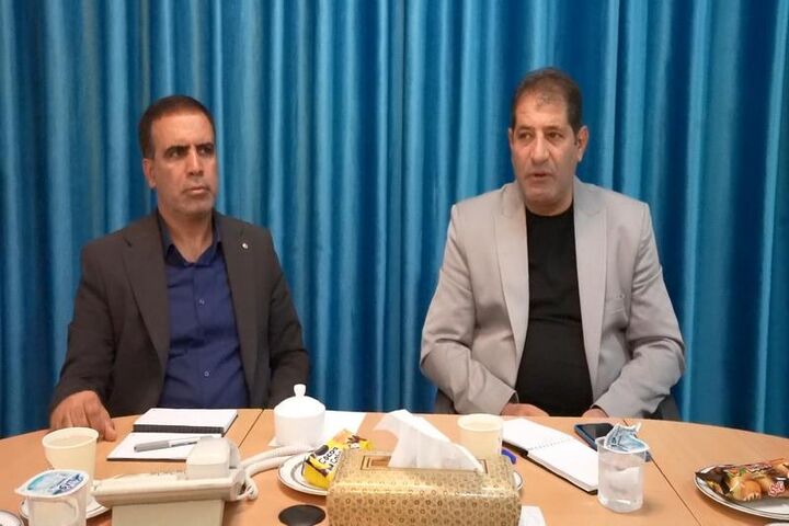 جلسه با فرماندار مبارکه