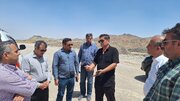 ببینید|بازدید مدیرکل منطقه جنوب شرق شرکت ساخت و توسعه زیربناهای حمل و نقل کشور از ساخت ۷۲ کیلومتر بزرگراه در محور زاهدان–خاش