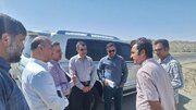 ببینید|بازدید مدیرکل منطقه جنوب شرق شرکت ساخت و توسعه زیربناهای حمل و نقل کشور از ساخت ۷۲ کیلومتر بزرگراه در محور زاهدان–خاش