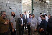 بازدید سرپرست دفتر فنی و امور سرمایه گذاری سازمان از روند احداث قرارگاه اربعین حسینی در پلیس راه خرمشهر