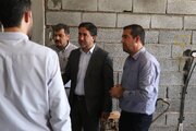 بازدید سرپرست دفتر فنی و امور سرمایه گذاری سازمان از روند احداث قرارگاه اربعین حسینی در پلیس راه خرمشهر