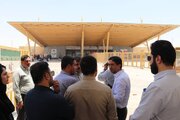 بازدید سرپرست دفتر فنی و امور مهندسی سازمان پایانه مرزی شلمچه