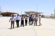 بازدید سرپرست دفتر فنی و امور مهندسی سازمان پایانه مرزی شلمچه