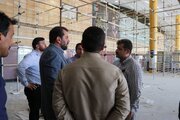 بازدید سرپرست دفتر فنی و امور مهندسی سازمان پایانه مرزی شلمچه