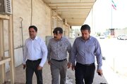 بازدید سرپرست دفتر فنی و امور مهندسی سازمان پایانه مرزی شلمچه