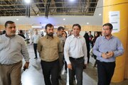 بازدید سرپرست دفتر فنی و امور مهندسی سازمان پایانه مرزی شلمچه