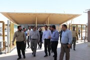 بازدید سرپرست دفتر فنی و امور مهندسی سازمان پایانه مرزی شلمچه