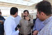 بازدید سرپرست دفتر فنی و امور مهندسی سازمان پایانه مرزی شلمچه