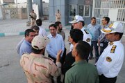 بازدید سرپرست دفتر فنی و امور مهندسی سازمان پایانه مرزی چذابه