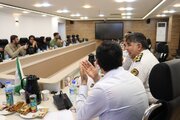 بازدید سرپرست دفتر فنی و امور مهندسی سازمان پایانه مرزی چذابه
