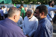 ببینید | برپایی موکب مرکز مقاومت بسیج وزارت راه و شهرسازی در مهمونی کیلومتری غدیر