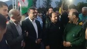ببینید|موکب اداره کل راهداری و حمل و نقل جاده‌ای استان البرز در مسیر جشن ١٠کیلومتری عید سعید غدیرخم در کرج