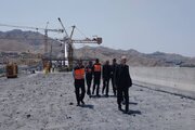 ببینید | بازدید استاندار البرز و مدیرکل راهداری و حمل و نقل جاده‌ای استان البرز از روند احداث کنارگذر پل شهید رئیسی (B1)