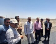 ببینید| بازدید معاون عمرانی استاندار به همراه مدیرکل راه و شهرسازی سیستان و بلوچستان از عملیات ساخت بزرگراه زاهدان- بیرجند