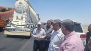 ببینید| بازدید معاون عمرانی استاندار به همراه مدیرکل راه و شهرسازی سیستان و بلوچستان از عملیات ساخت بزرگراه زاهدان- بیرجند