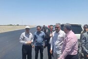 ببینید| بازدید معاون عمرانی استاندار به همراه مدیرکل راه و شهرسازی سیستان و بلوچستان از عملیات ساخت بزرگراه زاهدان- بیرجند