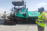 ببينيد | ارتقاي كيفي رويه آسفالتي محور اصفهان - نايين