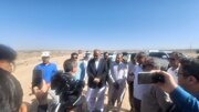 ببینید| بازدید استاندار سیستان و بلوچستان از عملیات ساخت بزرگراه زاهدان – خاش