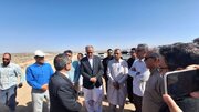 ببینید| بازدید استاندار سیستان و بلوچستان از عملیات ساخت بزرگراه زاهدان – خاش