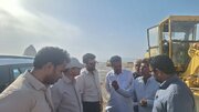 ببینید| بازدید مدیر کل راه و شهرسازی سیستان و بلوچستان از عملیات ساخت بزرگراه خاش- سراوان