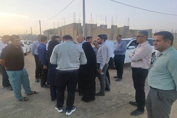 بازدید از نهصت ملی شهر بندر ریگ