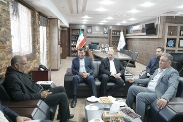 دیدار نماینده مجلس دشتی و تنگستان با مدیر کل راه بوشهر