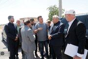 ببینید | بازدید میدانی مدیرعامل شرکت ساخت و توسعه از پروژه محور طالقان–هشتگرد