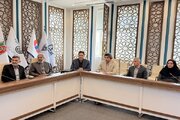 جلسه اعطای اعتبارنامه اعضای جدید هیئت‌مدیره سازمان نظام کاردانی ساختمان استان مرکزی