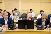 ببینید | دیدار معاون وزیر راه و شهرسازی با همکاران معاونت ساخت و توسعه راه آهن، بنادر و فرودگاه های شرکت ساخت و توسعه