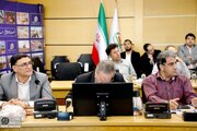 ببینید | دیدار معاون وزیر راه و شهرسازی با همکاران معاونت ساخت و توسعه راه آهن، بنادر و فرودگاه های شرکت ساخت و توسعه