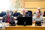 ببینید | دیدار معاون وزیر راه و شهرسازی با همکاران معاونت ساخت و توسعه راه آهن، بنادر و فرودگاه های شرکت ساخت و توسعه