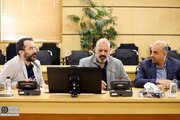 ببینید | نشست معاون وزیر راه و شهرسازی و مدیرعامل شرکت ساخت و توسعه زیربناهای حمل‌ونقل کشور با اعضای انجمن شرکت‌های راهسازی کشور