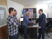 ببینید | بازدید مدیرکل راه و شهرسازی استان البرز از واحدهای اداره کل