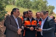 ببینید| عملیات روکش مقاطع تخریب شده مسیر جوانرود به بانی لوان به طول ۸ کیلومتر استان کرمانشاه