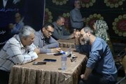 برپایی میز ارتباطات مردمی اداره‌کل راه و شهرسازی استان قزوین در موکب شهدای دولت