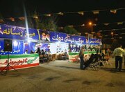 برپایی میز ارتباطات مردمی اداره‌کل راه و شهرسازی استان قزوین در موکب شهدای دولت